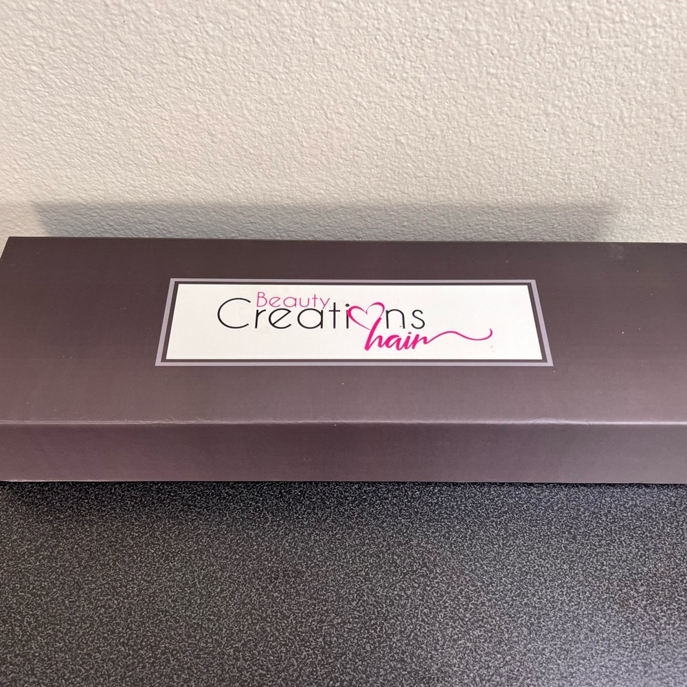 Beauty Creations Black Hair Straightener